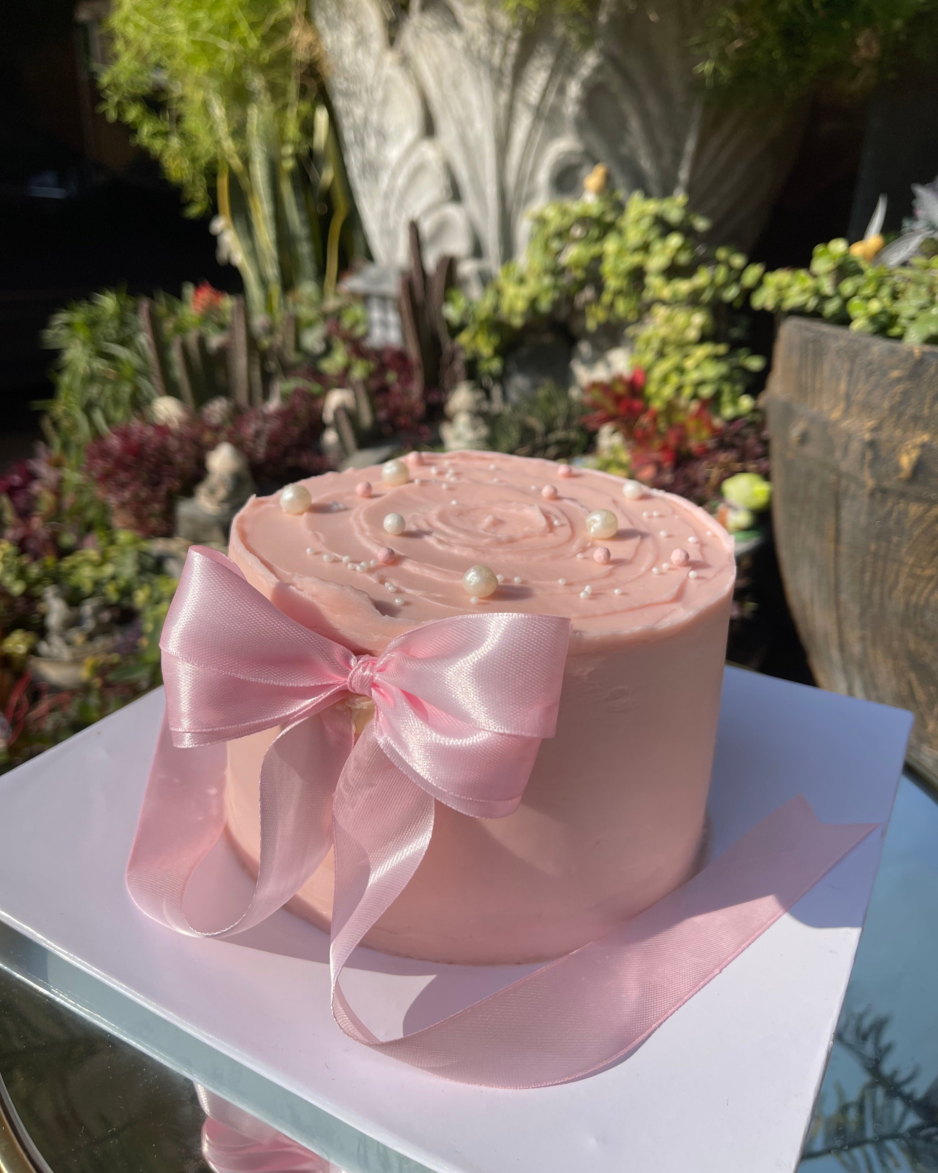 Blush & Bow Delight Cake