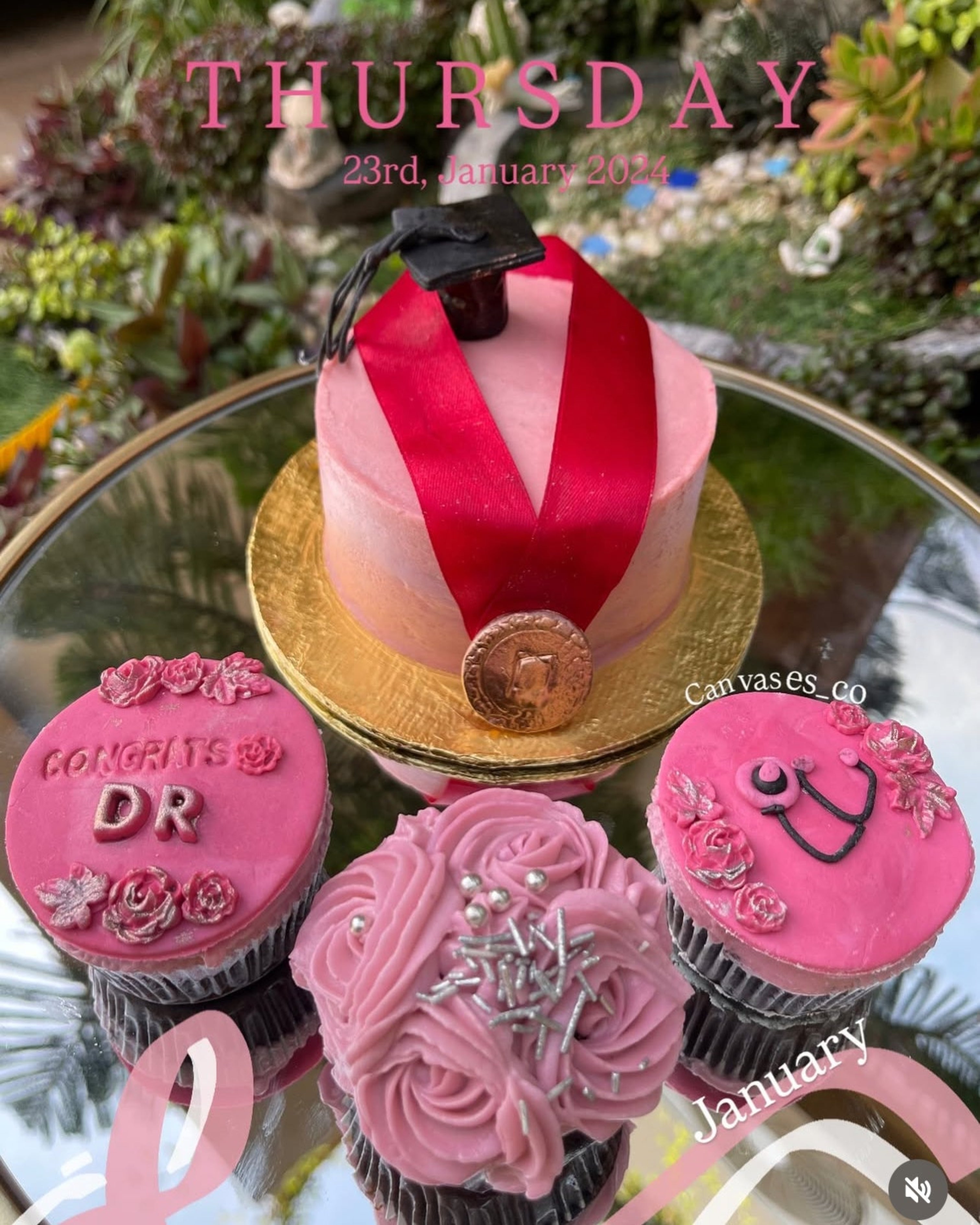 Doctor Grad Cake Set