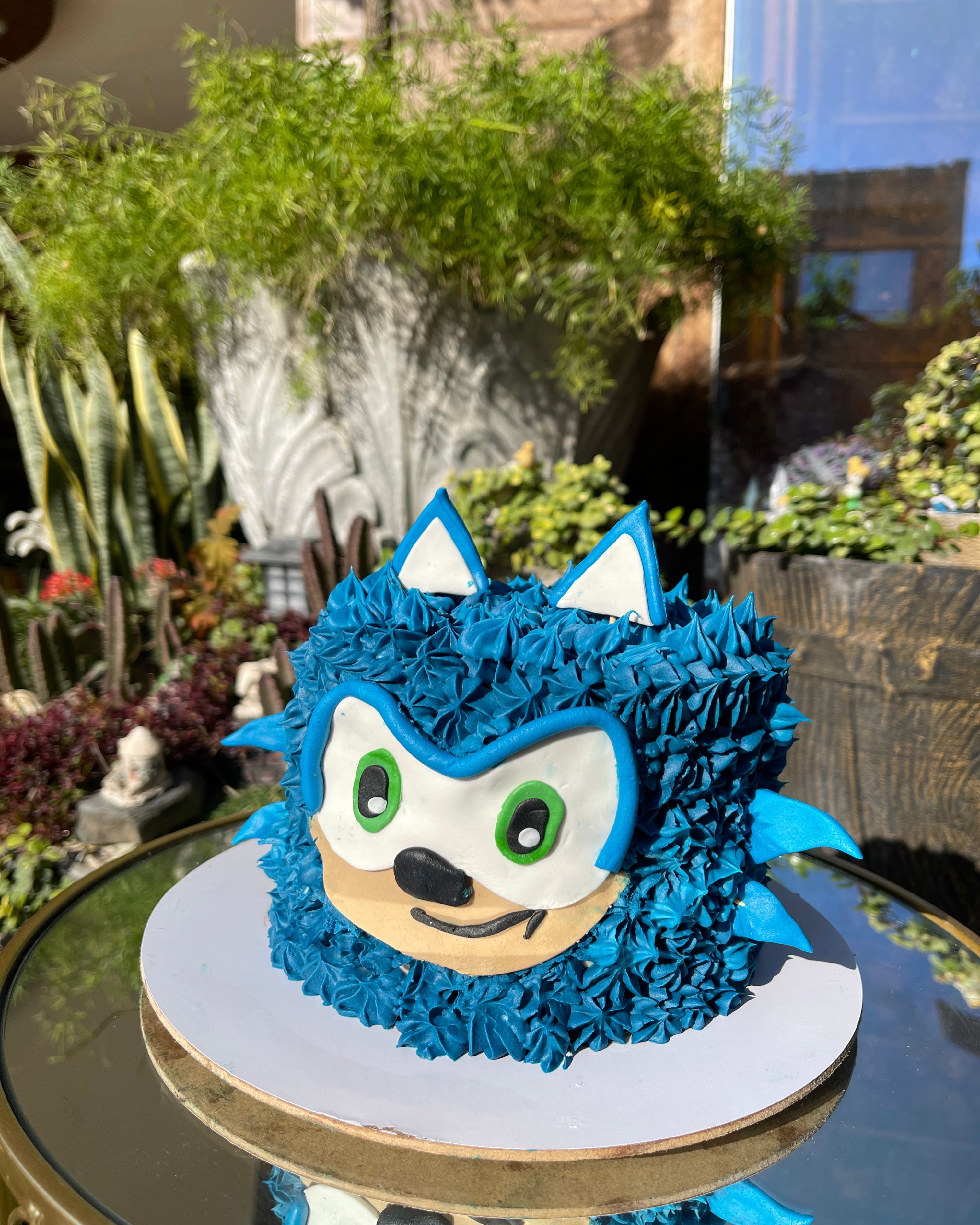 Sonic the Hedgehog Cake